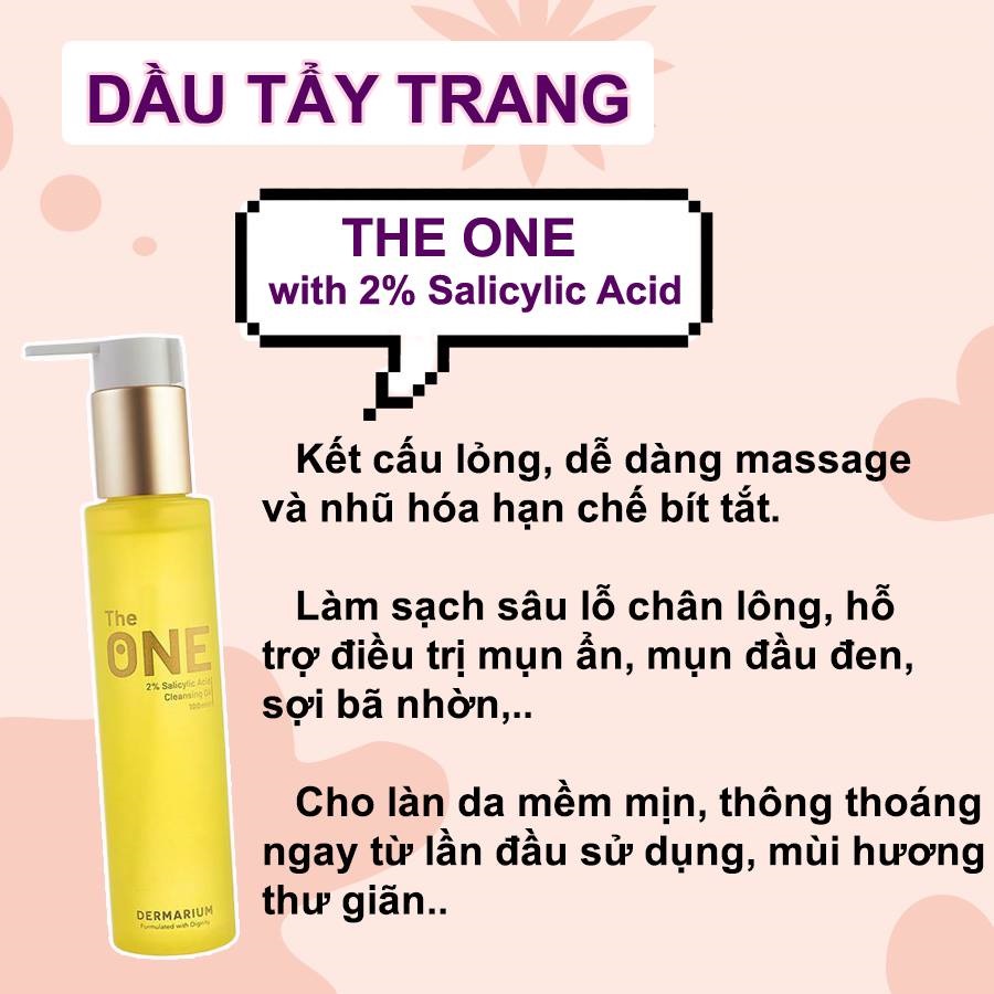 Dermarium The One - Dầu tẩy trang 2% SA 100ml