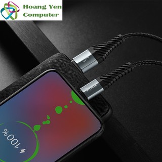 [1M] Cáp Sạc MICRO USB Hoco X38 Dài 1M Dây Dù Cho Android - BH 3 Tháng 1 đổi 1 (MÀU SẮC NGẪU NHIÊN)