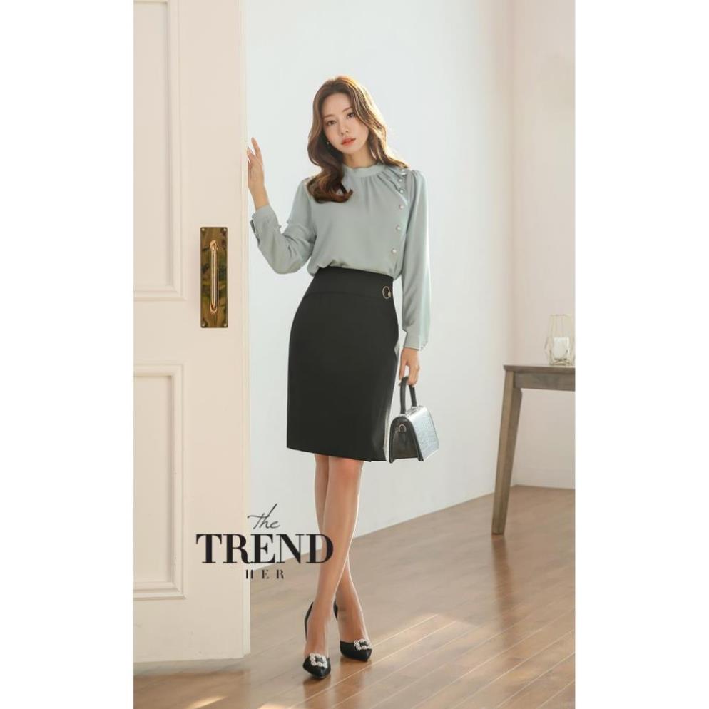 Áo sơ mi công sở thiết kế đẹp chất lụa sàng điệu sang trọng lịch sự bigsize(Có size TO) -K(&1 !