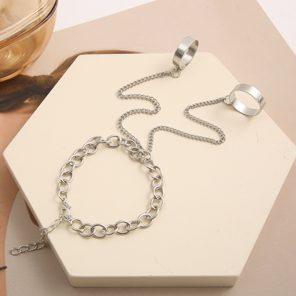 Set 6 nhẫn đeo tay phong cách retro thời trang cho nữ