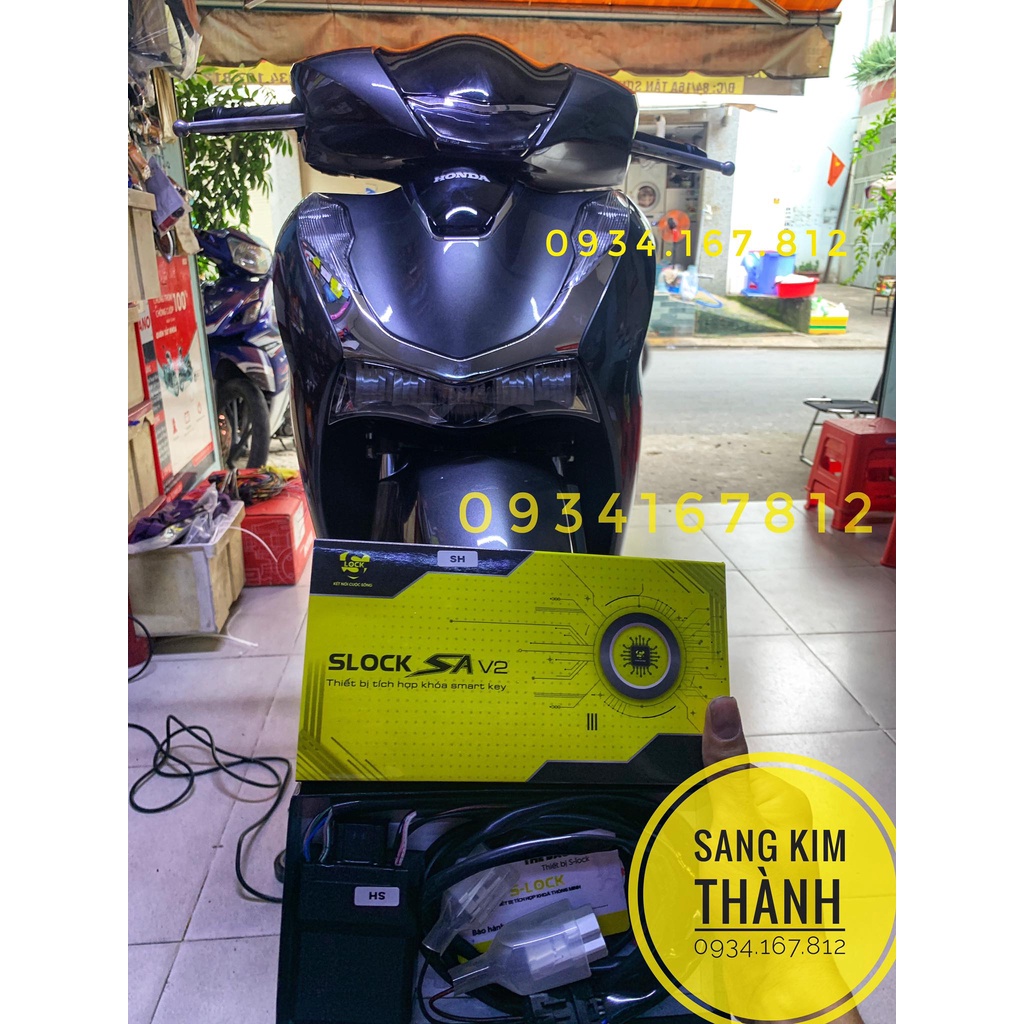 Thiết Bị Nâng Cấp Chống Cướp 2m Xe HONDA SH 125i/150i 2022 2023 2024 Cao Cấp