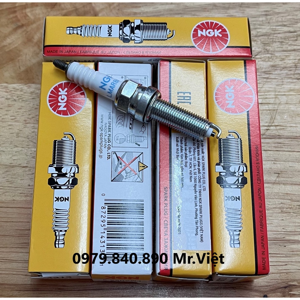 Bugi NGK LMAR8A-9 - Honda SH300i Ý - SH Việt Nam và Airblade đời 2020 - 2022 - Made in Japan