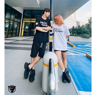 Áo Thun Squid Game Unisex Basic Tee phông trơn nam nữ