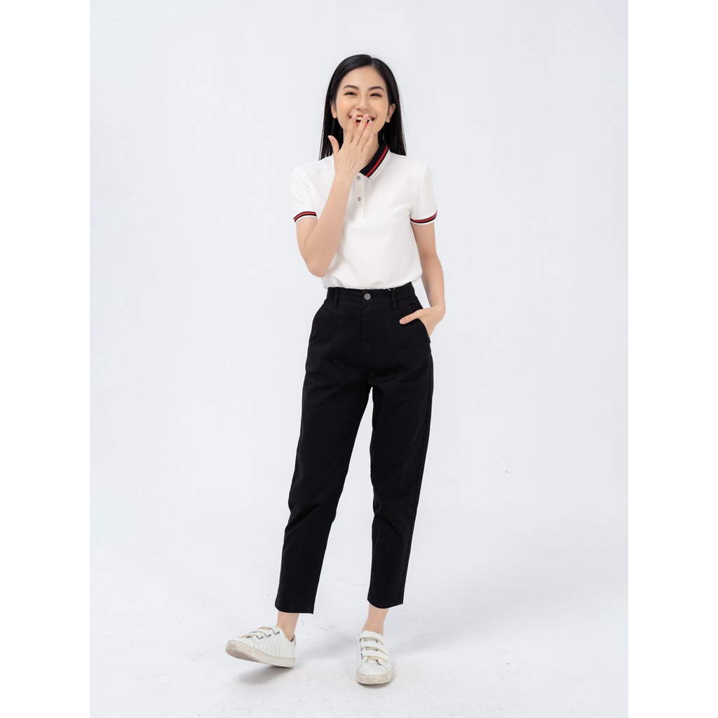 Quần Khaki Nữ YODY Co Giãn Tôn Dáng, Trẻ Trung QJN3072