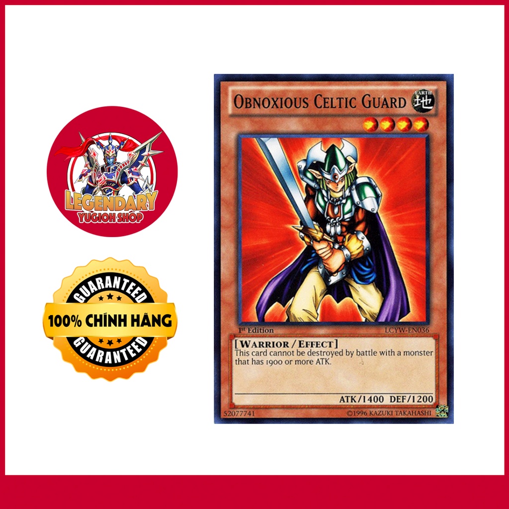 Thẻ Bài Yugioh Chính Hãng] Obnoxious Celtic Guard