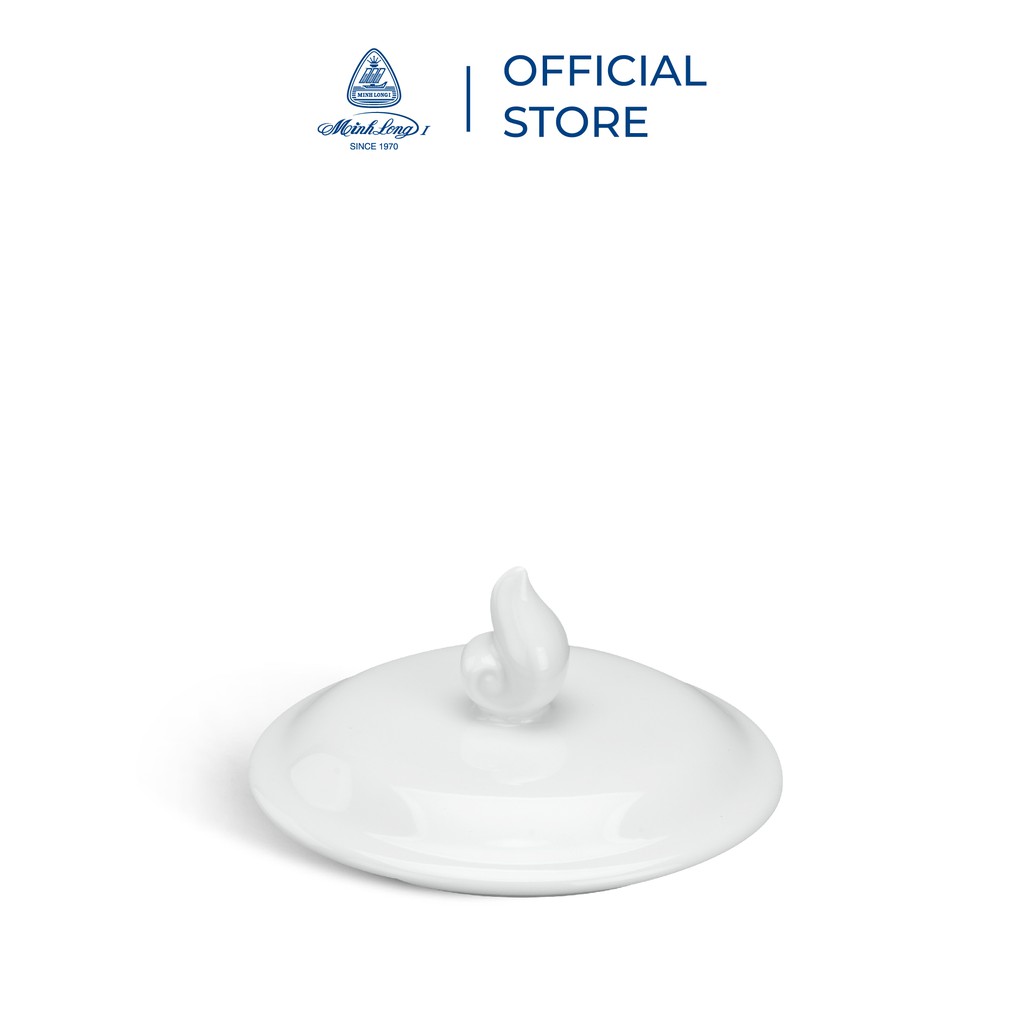 Ca Trà Sứ Minh Long 0.3L - MẫU Đơn TrắNg