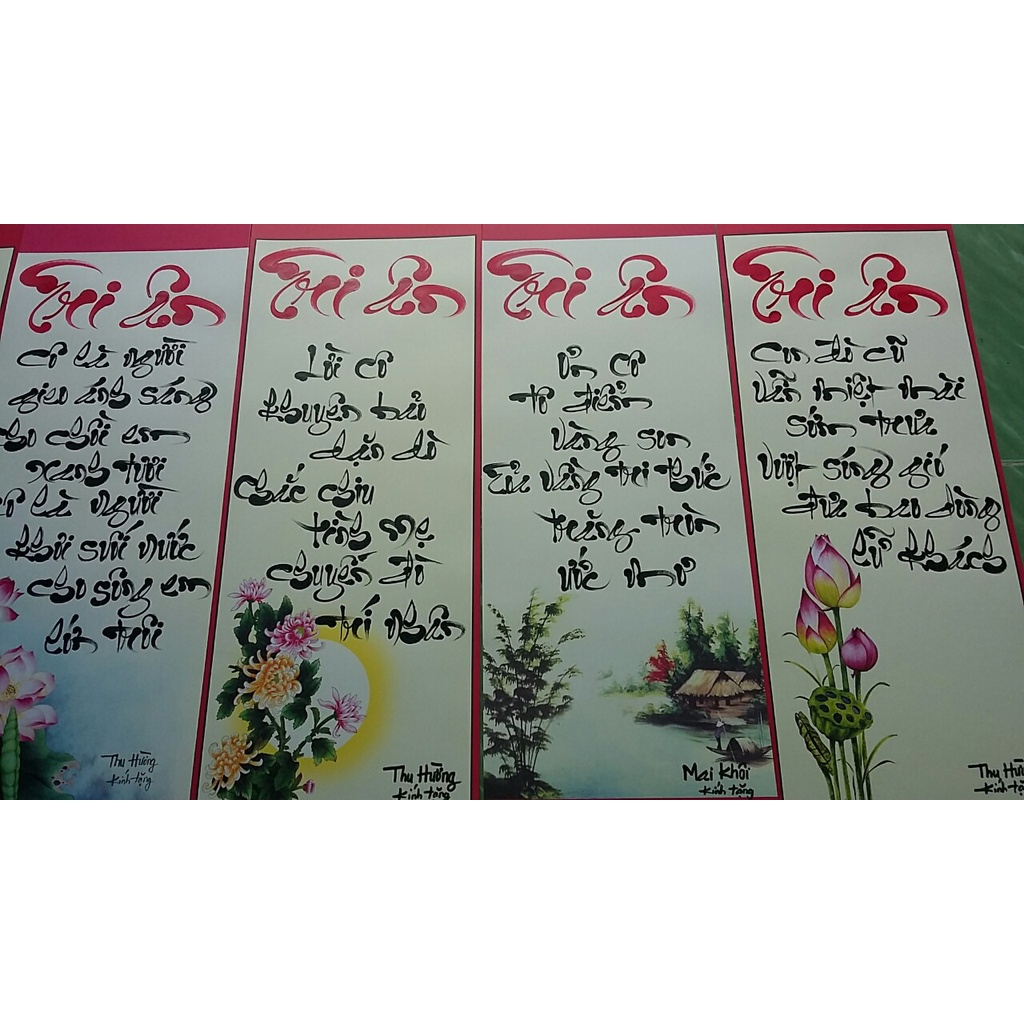 Quà tặng thầy cô, tranh tặng thầy cô, tri ân thầy cô 20-11, quà 20 tháng 11