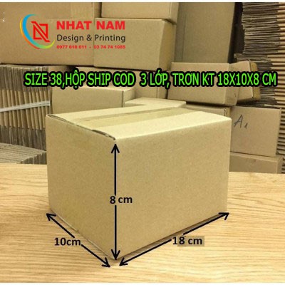 Hộp Ship Cod Size 38 KT 18x10x8cm