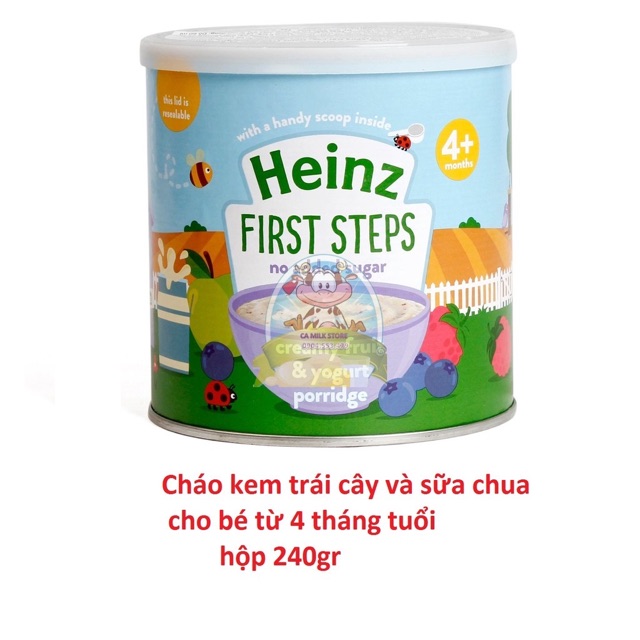 Bột ăn dăm heinz hộp sắt - Uk