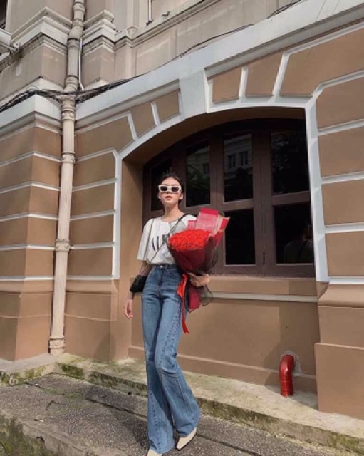 Quần Loe Chill Jean Thương Hiệu Rocky Denim