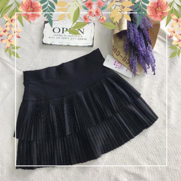 (hoantam852511) ( VTN ) Chân váy 2 tầng dập ly có quần trong - Chân váy ngắn xếp ly QC sang chảnh | BigBuy360 - bigbuy360.vn