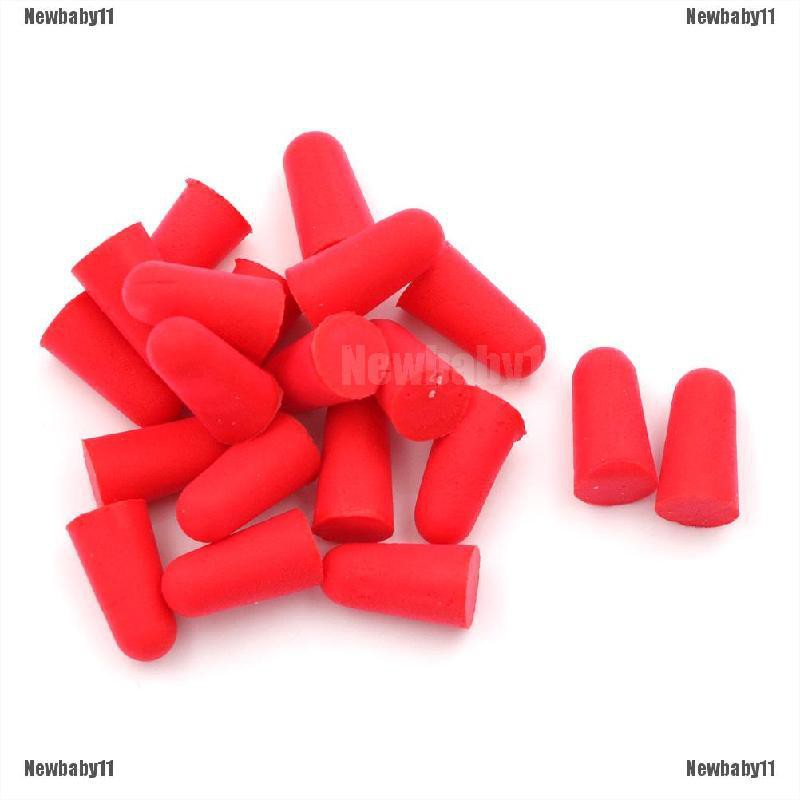 Bộ 20 Nút Bịt Tai Bằng PU Chống Ồn Thoải Mái Tiện Dụng