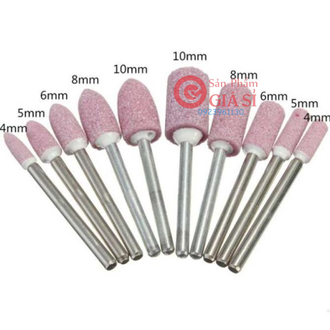 mũi mài đá mài mini chân trụ 3.0mm cho máy khoan mài khắc mini đa năng ❤️freeship❤️