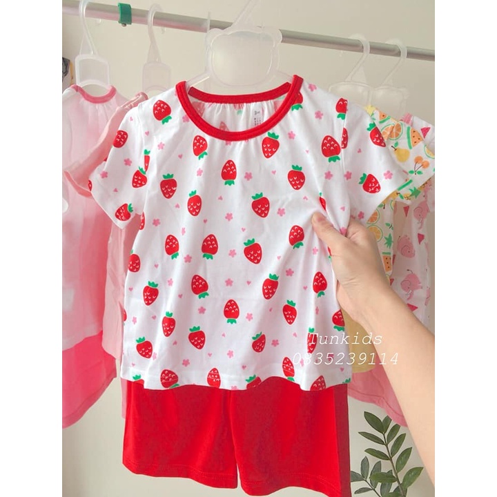 Bộ cotton xuất nhật cho bé trai bé gái