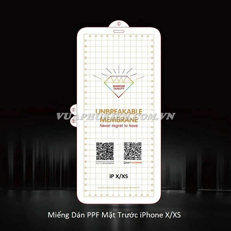 Miếng dán PPF cho iPhone Xs Max/Xr/X/Xs/7/8 Plus/7/8/6/6S Plus/6/6S chống xước và trầy máy