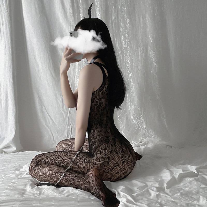 Bộ Đồ Lót Liền Thân Họa Tiết Da Báo Gợi Cảm Cho Nữ