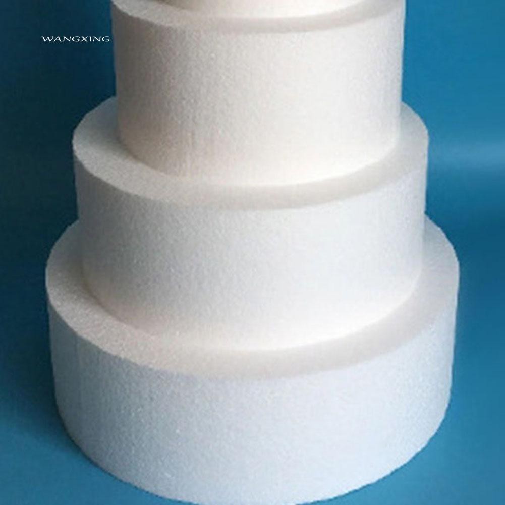 Bánh kem tầng giả bằng xốp 10/12/14/16inch dùng trang trí tiệc cưới