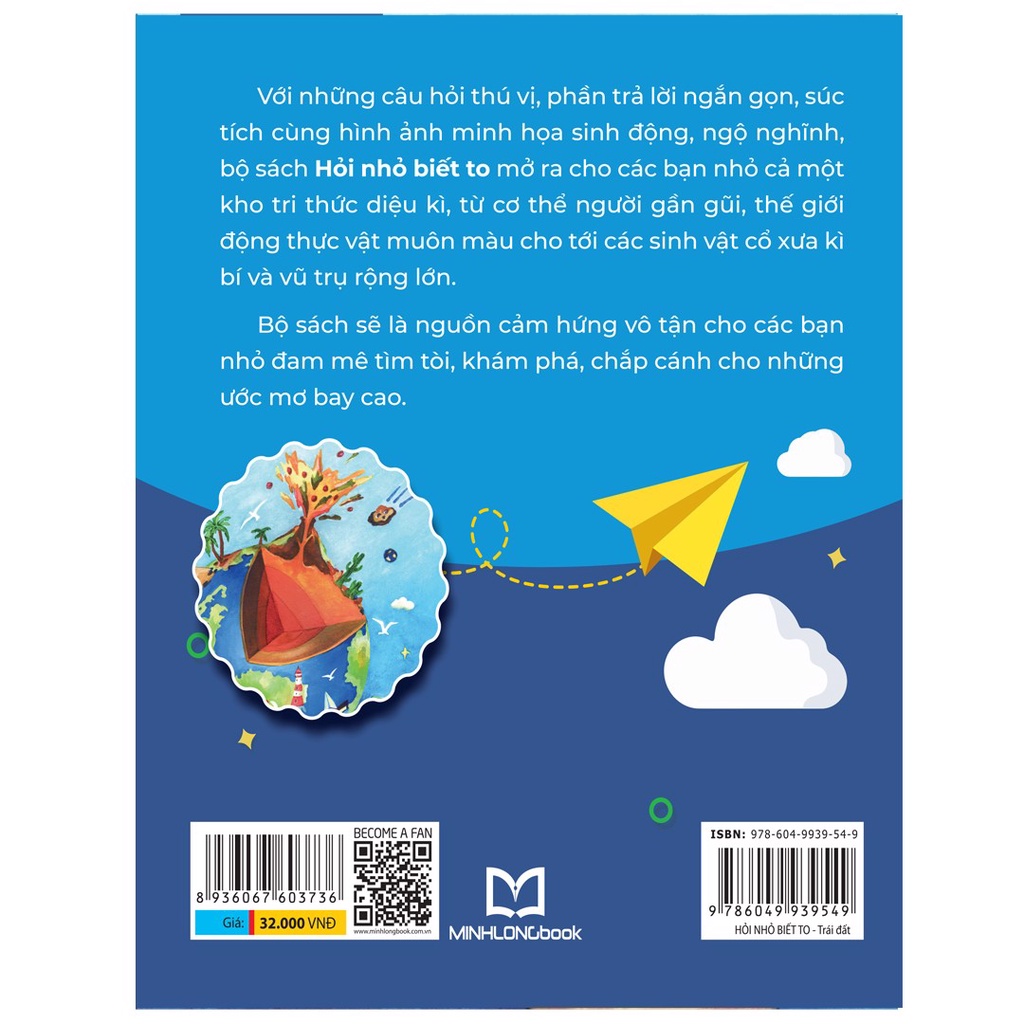 Sách: Hỏi Nhỏ Biết To - Trái Đất - TSTN