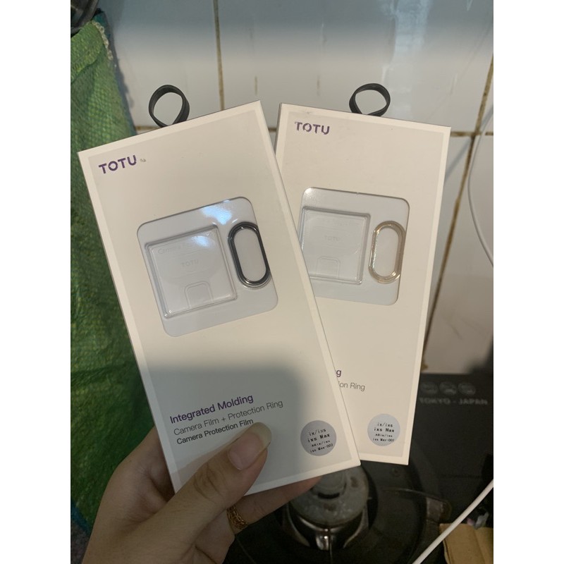 Viền dán camera iphone X/ Xsmax hiệu totu