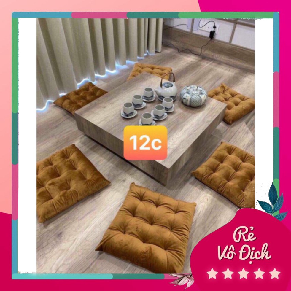 ĐỆM GHẾ NGỒI BỆT 40x40 cm, ĐỆM GHẾ