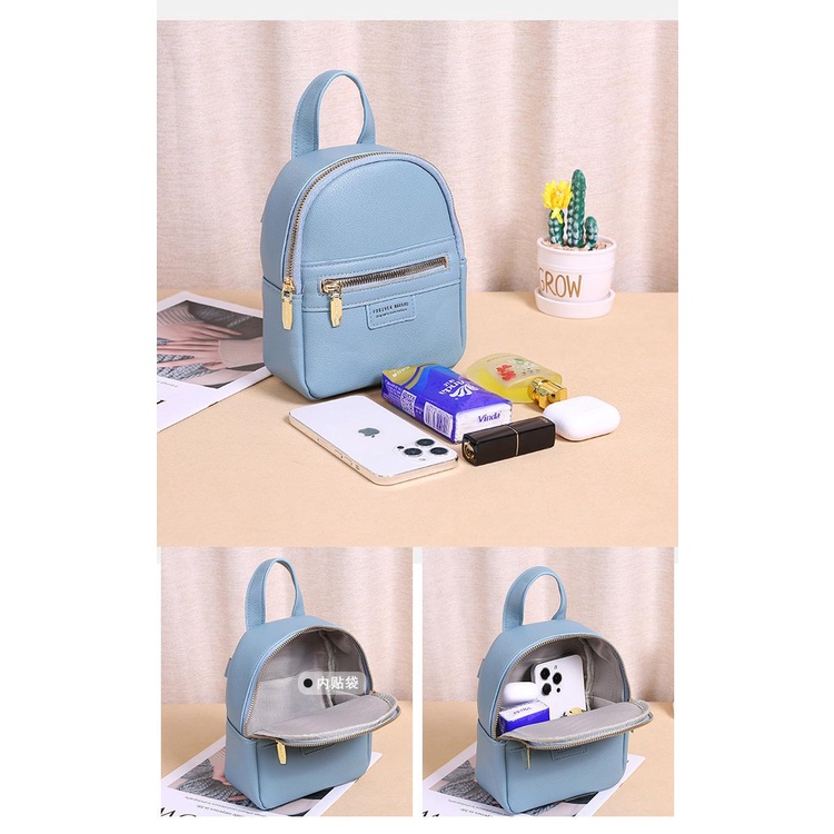 Balo mini đeo chéo đa năng lonny mẫu trơn GSR [Siêu Sale]