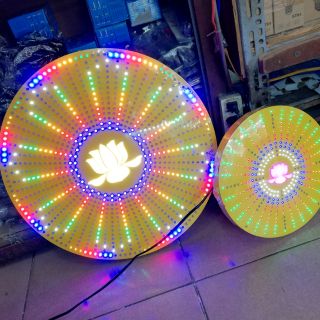 Hào Quang Aplu Cao Cấp 70cm  _ 15 Kiểu Tỏa