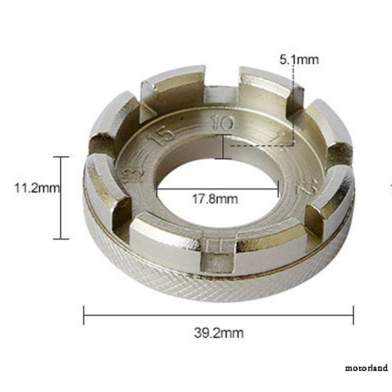 Phụ kiện sửa chữa bánh xe đạp 8 rãnh chuyên dụng