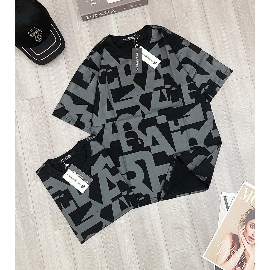 (HÀNG XUẤT XỊN) Áo thun KARL-Lagerfeld Full tem -tag-túi zip  Hàng đẹp bao test thỏa mái  Chất liệu cotton.  Co giãn 4c