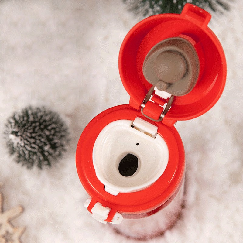 Bình nước giữ nhiệt Noel 500ml quà tặng giáng sinh 2021 cho người thân bạn bè đồng nghiệp