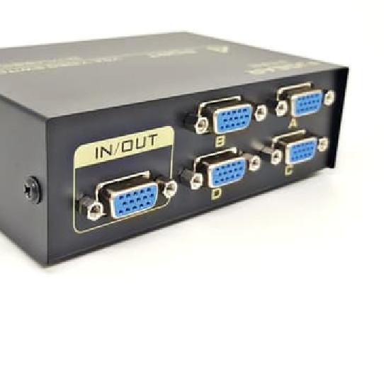 ✮ Công Tắc VGA 4 Cổng / SWITCH VGA (4 Đầu Vào 1 Đầu Ra) ➹ | BigBuy360 - bigbuy360.vn