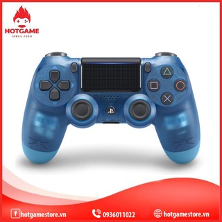 Tay PS4 slim/pro chính hãng màu xanh pha lê mới nguyên seal
