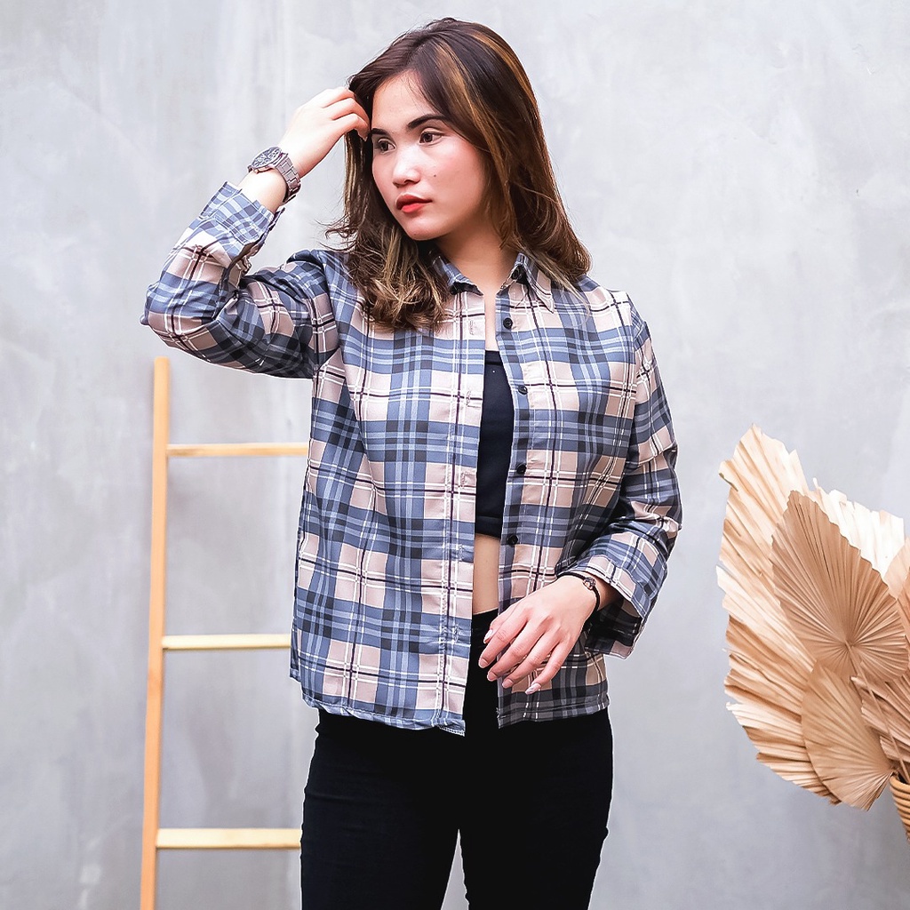 T&c.18 Áo Sơ Mi Tay Dài Thời Trang Mới Nhất Cho Nữ