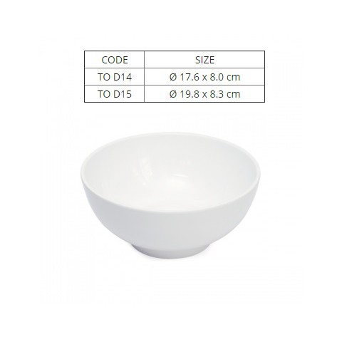 Tô Nhựa 100% Melamine Cao Cấp