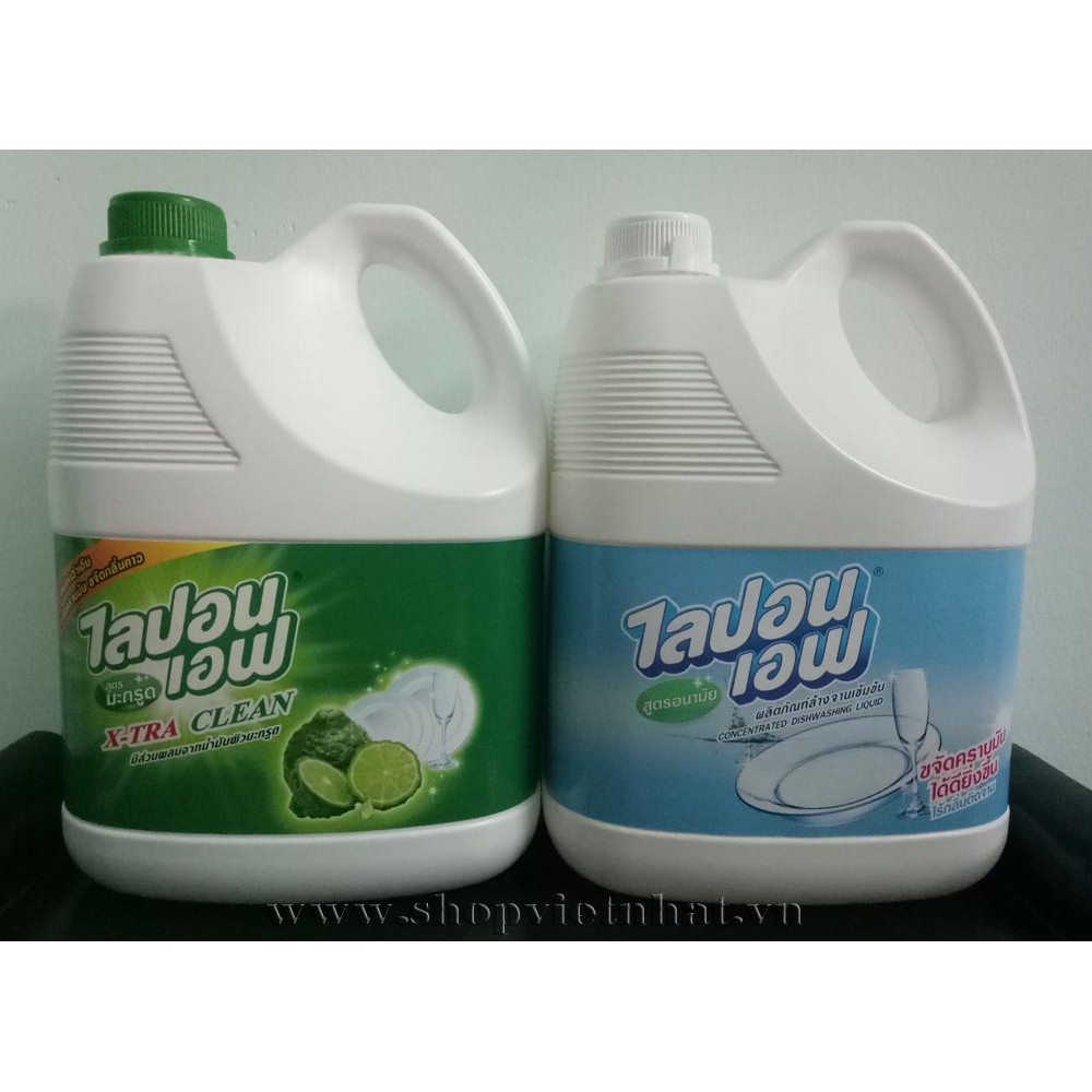 NƯỚC RỬA CHÉN LIPON HƯƠNG BƯỞI THÁI LAN 3600ML(1 đơn đặt tối đa 2 can)