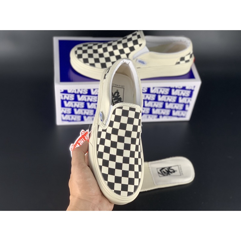 Giày thể thao/ Sneaker Van lười Caro (Full box)