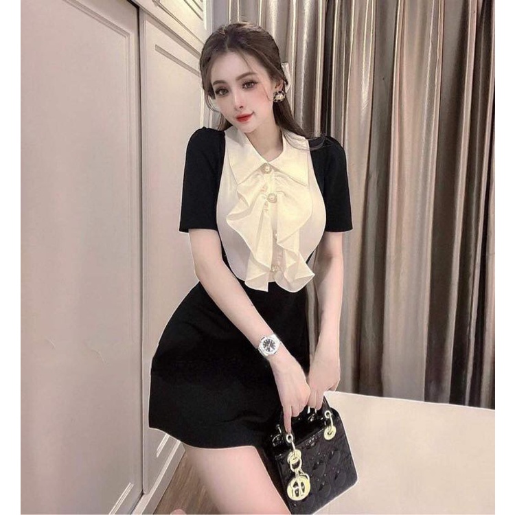 Váy Cổ Bèo - Hàng Đẹp - Giá Tốt