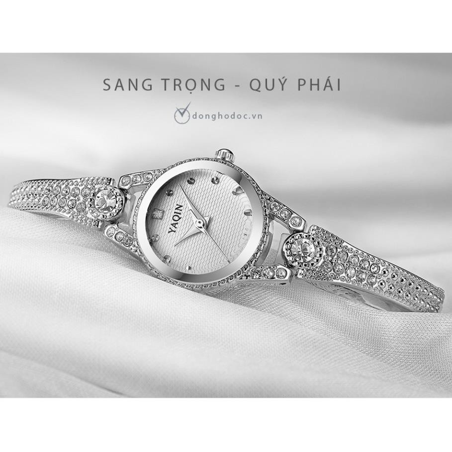 (Lắc tay) Đồng hồ Nữ YAQIN Lắc tay Y9999 - Phong cách Ý + Tặng hộp & Pin [HÀNG XỊN] | BigBuy360 - bigbuy360.vn