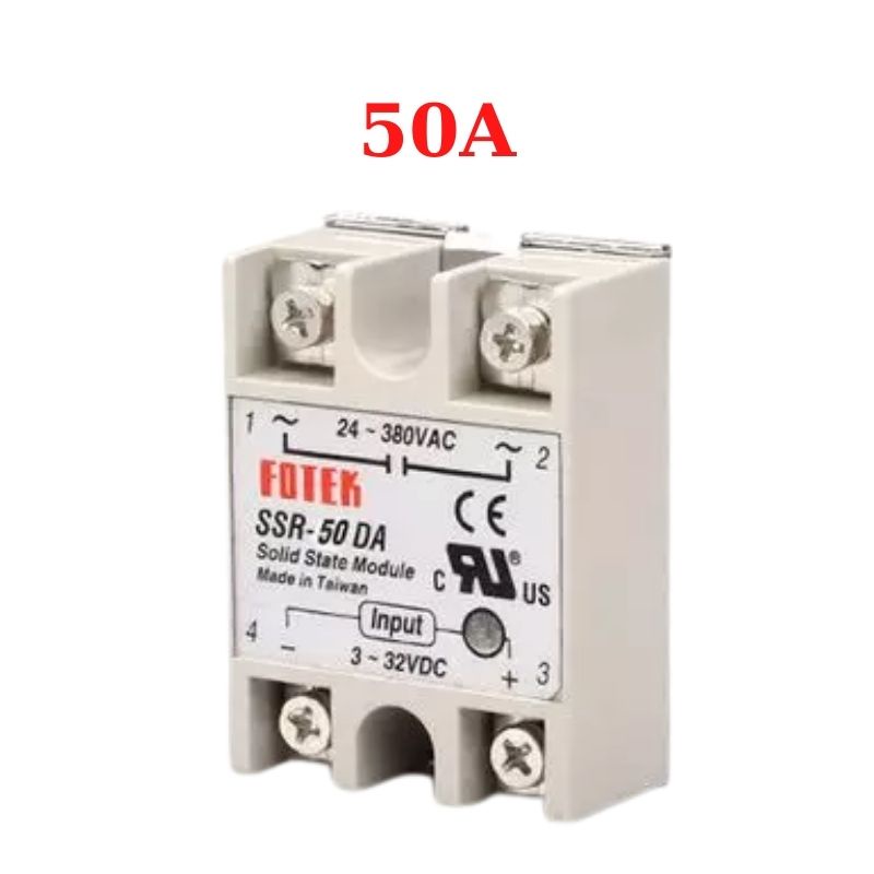 Relay bán dẫn Solid SSR 10DA 25DA 50DA 75DA FOTEK