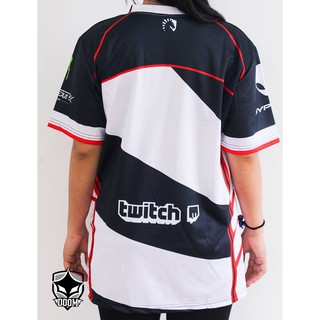 Áo thun team Liquid Đỏ Trắng Đen