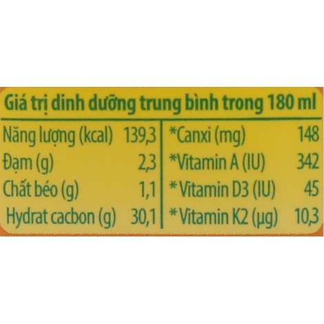 Vỉ 4 Hộp Sữa Trái Cây Kun Hương Cam/ nho/ trái cây x 180ml