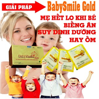 Sản phẩm dành cho trẻ biếng ăn, chậm lớn, hay ốm  BABYSMILE GOLD