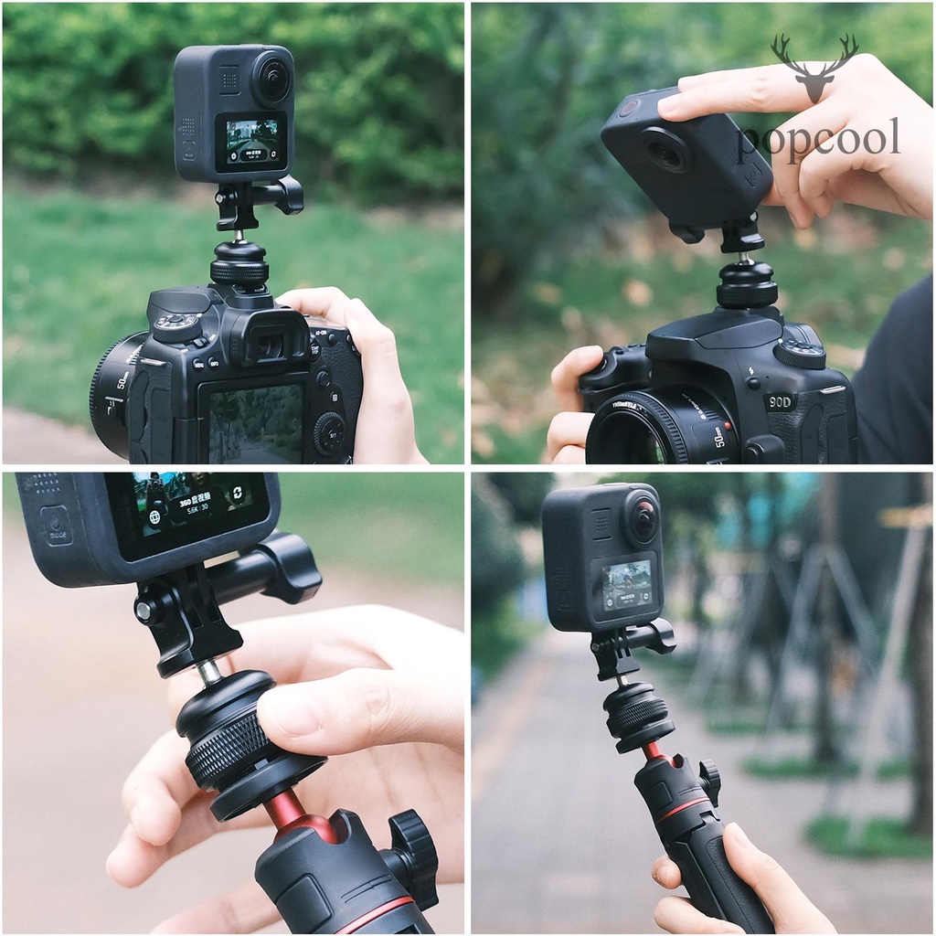 Ngàm Gắn Máy Ảnh Ulanzi GP-6 Bằng Hợp Kim Nhôm Xoay 360 Độ° Đầu Bi Xoay Thay Thế Kèm Ốc Vít 1 / 4 Inch | BigBuy360 - bigbuy360.vn