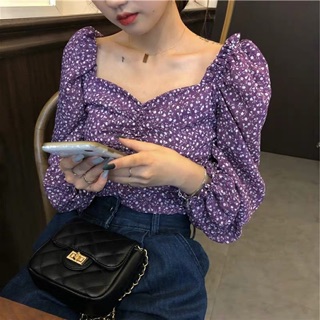 ORDER Áo Croptop hoa nhí ulzzang