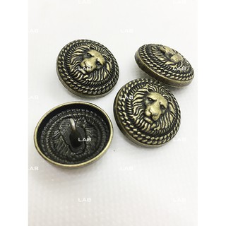 Khuy kim loại Lion (chiếc) #0202
