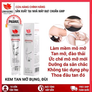 Kem làm mềm và đào thải mỡ giảm cân, tan mỡ bụng