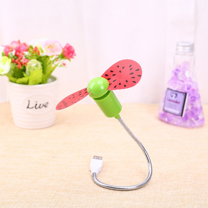 Quạt Gắn Cổng USB Kiểu Mới Họa Tiết Cute