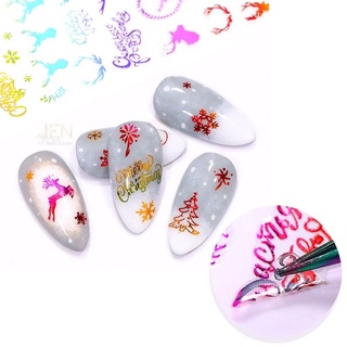 Nail sticker chủ đề Noel