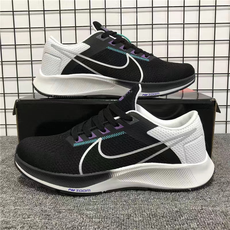 Giày Thể Thao Pegasus 38 Phối Màu Cầu Vồng Thoáng Mát Cá Tính Cho Nam Nữ