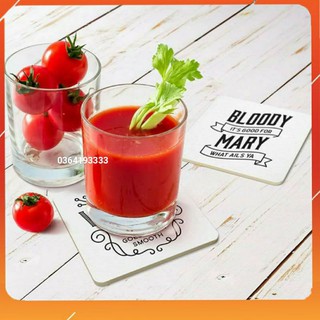 Cốc Thủy Tinh Trơn 200ml bộ 6 cái dùng làm cốc uống nước, cốc cafe, ly thủy tinh đẹp Glass Home