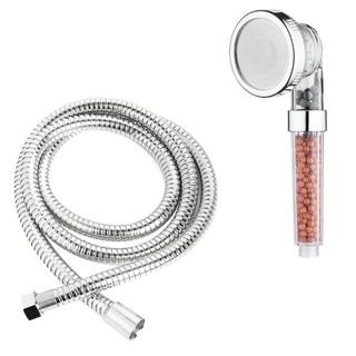 Vòi Tắm Hoa Sen Tăng Áp Kèm Dây Có Hạt Lọc Nano | Vòi Sen Tăng Áp Nano